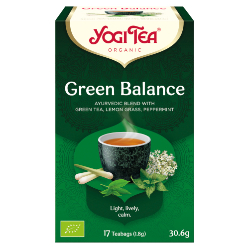 YOGI TEA ORGANIC GREEN BALANCE 17S