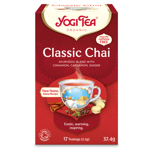 YOGI TEA ORGANIC CLASSIC 17 TEA BAGS 37.4G