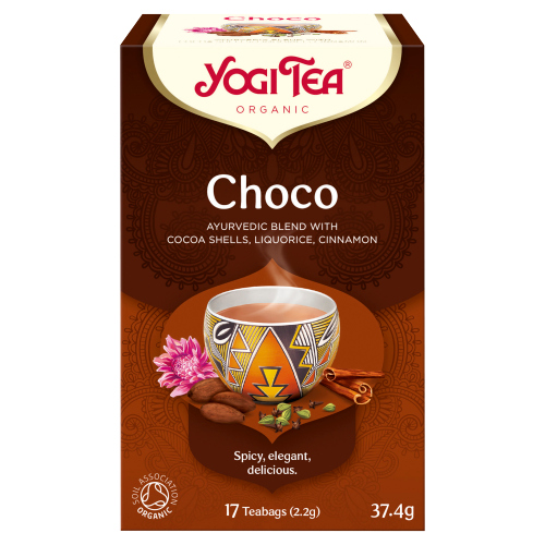 YOGI TEA ORGANIC CHOCO 17 TEA BAGS 34G