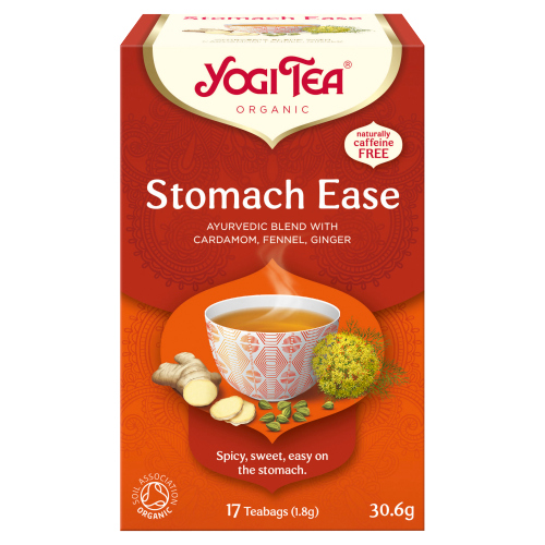 YOGI TEA ORGANIC STOMACH EASE 17 TEA BAGS 30.6G