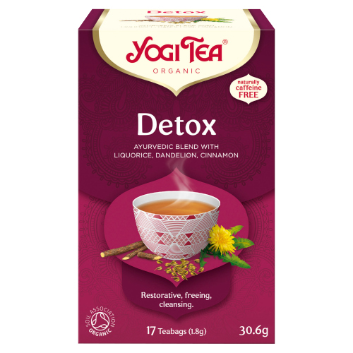 YOGI TEA ORGANIC DETOX 17 TEA BAGS 30.6G