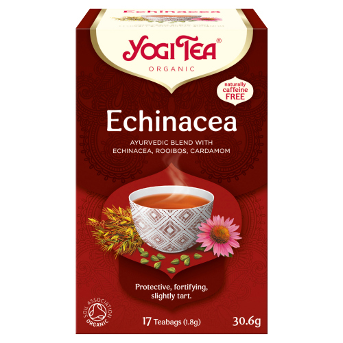 YOGI TEA ORGANIC ECHINACEA 17 TEA BAGS 30.6G