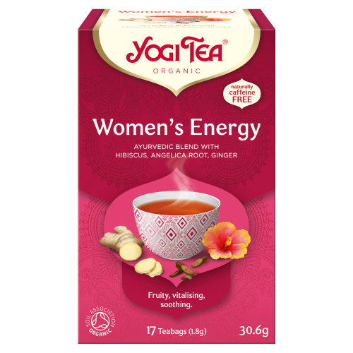 YOGI TEA ORGANIC WOMENS ENERGY 17 TEA BAGS 30.6G