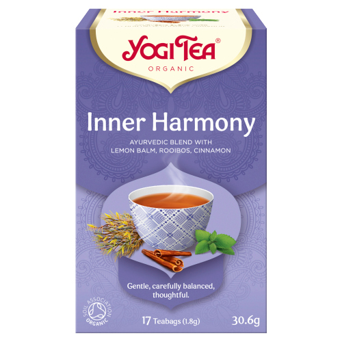 YOGI TEA ORGANIC INNER HARMONY 17 TEA BAGS 30.6G