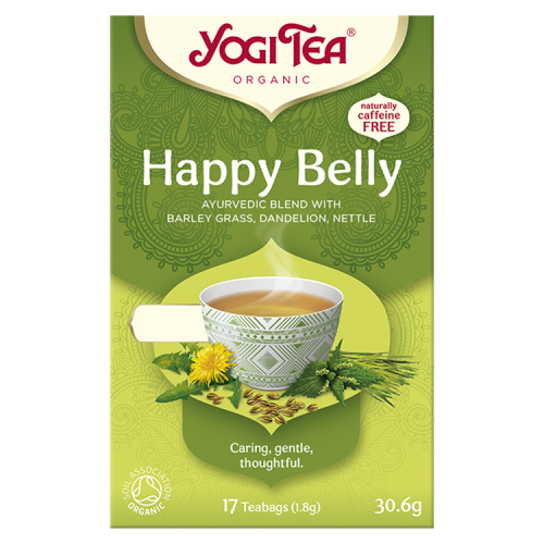 YOGI TEA ORGANIC HAPPY BELLY 17 TEABAGS 30.6G