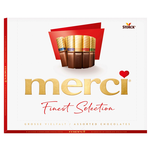 MERCI FINEST MILK DARK SELECTION 10X 250G