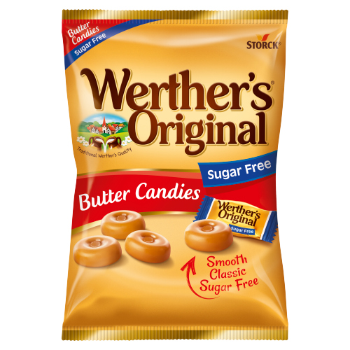 WERTHER'S ORIGINAL SUGAR FREE BUTTER CANDIES 80G