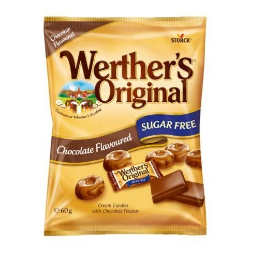 WEATHER'S ORIGINAL SUGAR FREE CHOCOLATE CANDIES 60G