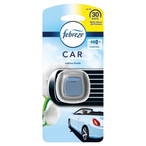 FEBREZE CAR CLIP SINGLE COTTON 2ML