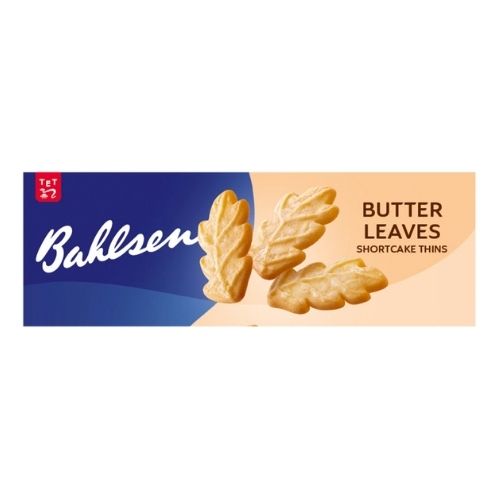 BAHLSEN BUTTER LEAVES SHORTCAKE THINS 125G