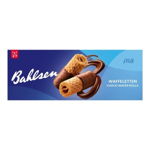 BAHLSEN WAFFELETTEN MILK CHOCOLATE WAFER 100G