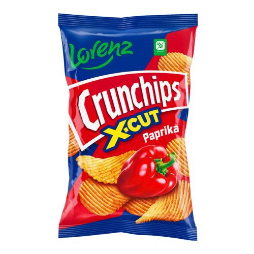 LORENZ CRUNCHIPS X-CUT PAPRIKA 130G