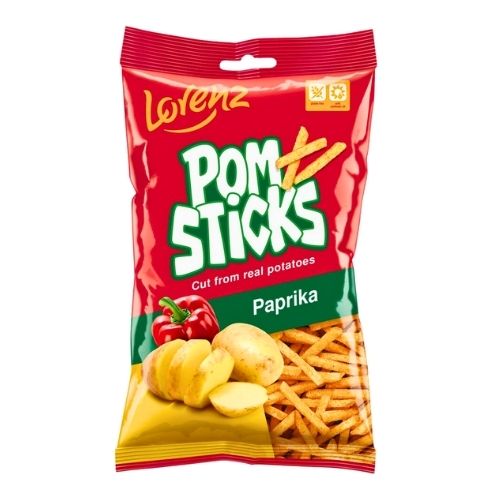 LORENZ POMSTICKS PAPRIKA 85G