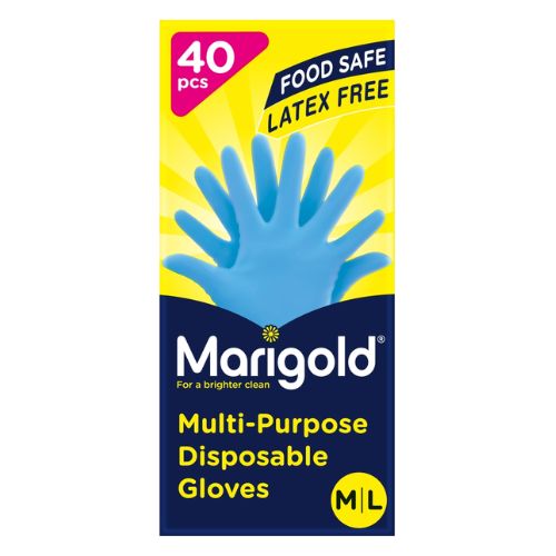 MARIGOLD MULTI PURPOSE DISP GLOVE 40'S