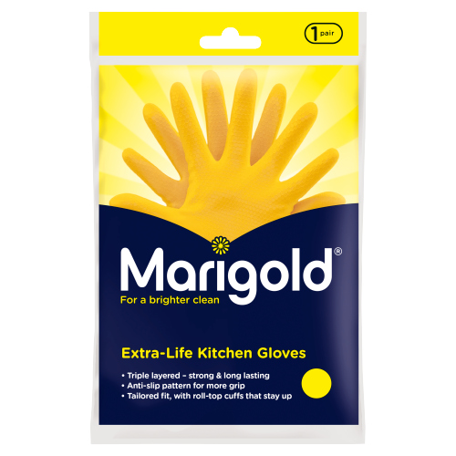 MARIGOLD EXTRA-LIFE KITCHEN GLOVES6S