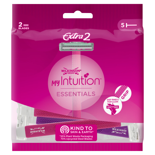 WILKINSON SWORD MY INTUITION ESSENTIALS EXTRA 2 WOMEN'S DISPOSABLES 5S