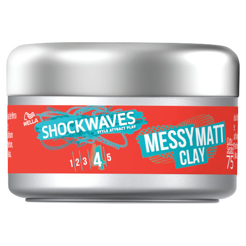 SHOCKWAVES ULTRA EFFECT GO MESSY MATT CLAY 75ML
