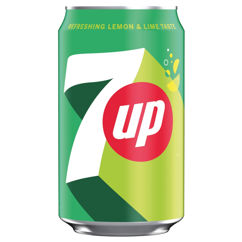 7UP REG CAN 330ML