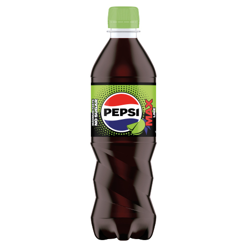 PEPSI MAX LIME NO SUGAR COLA BOTTLE PET 500ML