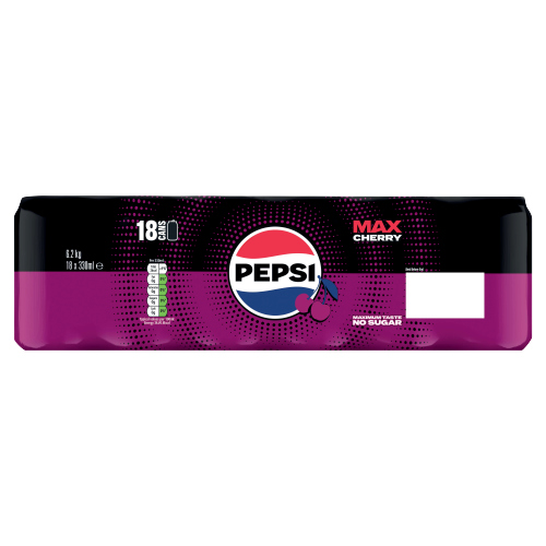 PEPSI MAX CHERRY 18PK 330ML
