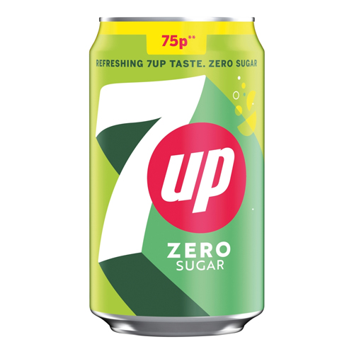 7UP ZERO PMP 75P CAN 330ML