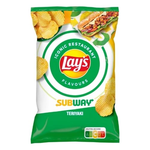 LAYS SUBWAY TERIYAKI FLAVOUR 75G