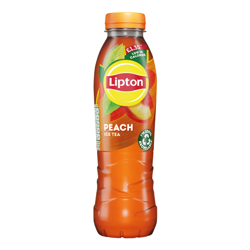 LIPTON ICE PEACH PMP £1.35 PET 500ML