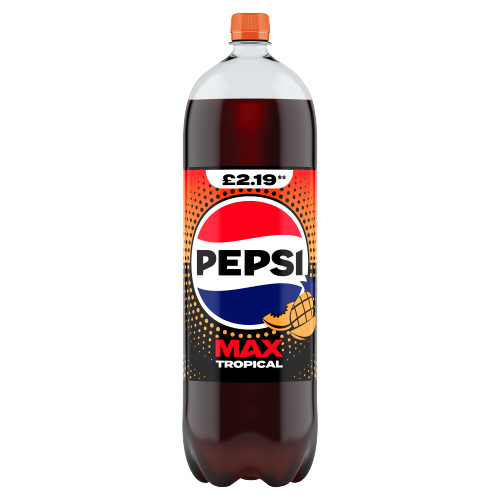 PEPSI MAX TROPICAL PET PMP £2.19 2L