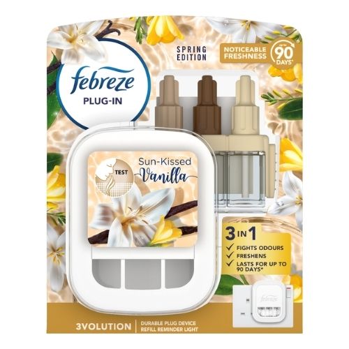 FEBREZE 3 VOLUTION STARTER KIT VANILLA & MAGNOLIA 20ML