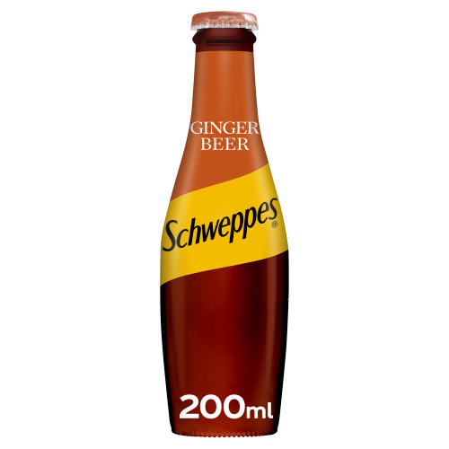 SCHWEPPES GINGER BEER GLASS 200ML