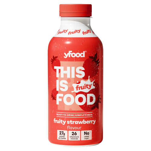 YFOOD FRUITY STRAWBERRY 500ML