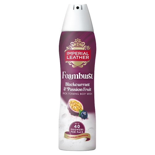IMPERIAL LEATHER FOAMBURST RELAXING PLUM BLOSSOM CASHMERE MUSK 200ML
