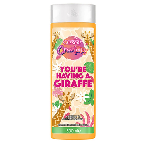 CREATIONS BATH HAVING A GIRAFFE 500ML