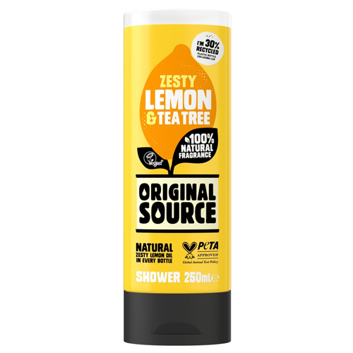 ORIGINAL SOURCE SHOWER GEL LEMON TEA TREE 250ML