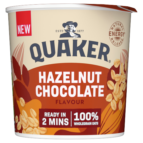 QUAKER OAT SO SIMPLE HAZELNUT CHOCOLATE POT 58G