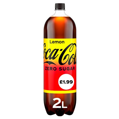 COKE ZERO LEMON PET PMP £2.29  2L