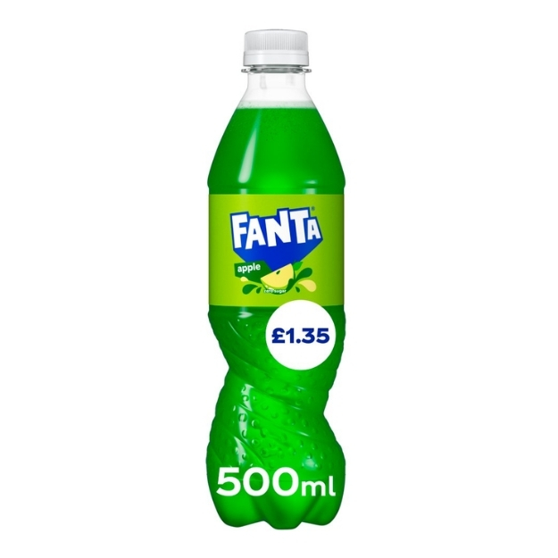 FANTA APPLE ZERO PET PMP £1.35 500ML