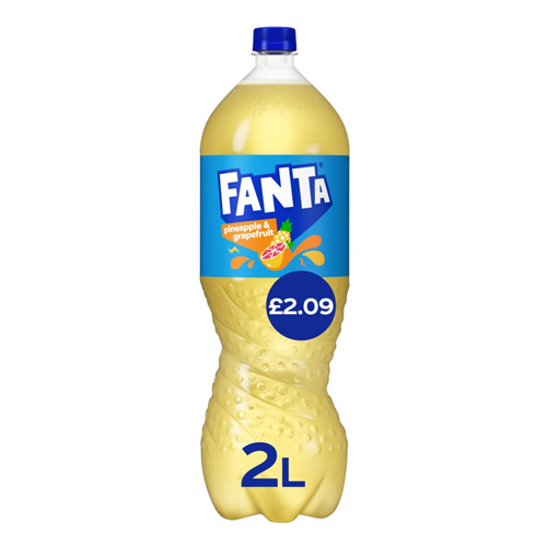 FANTA PINEAPPLE & GRAPEFRUIT PET PMP £2.09 2L