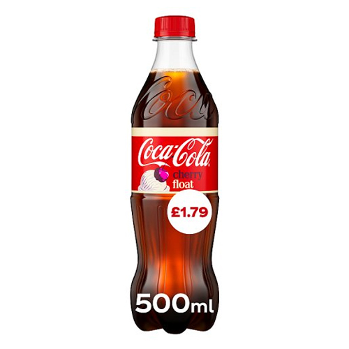 COKE CHERRY FLOAT PMP £1.79 500ML