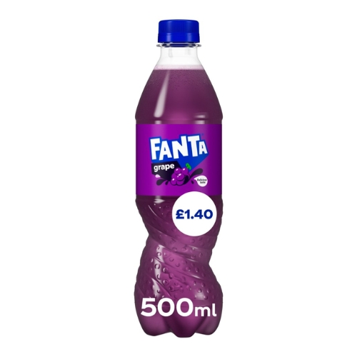 FANTA GRAPE PET PMP £1.40 500ML