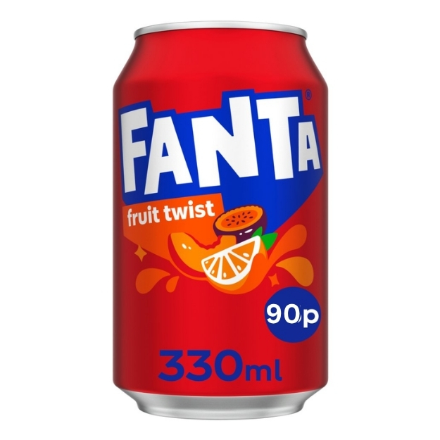 FANTA FRUIT TWIST CAN PMP 90P 24X 330ML