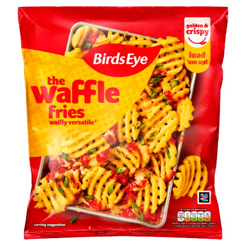 BIRDS EYE THE WAFFLE FRIES 500G