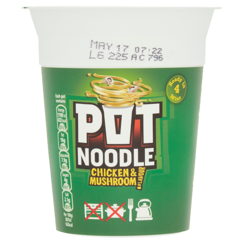 POT NOODLE CHICKEN & MUSHROOM 90G