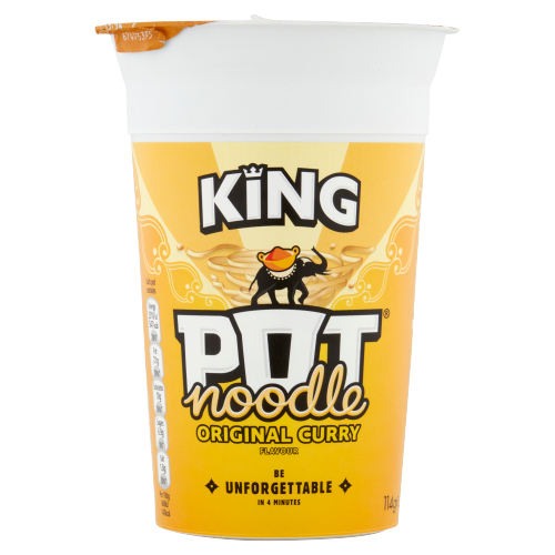 POT NOODLE ORIGINAL CURRY KING POT 114G