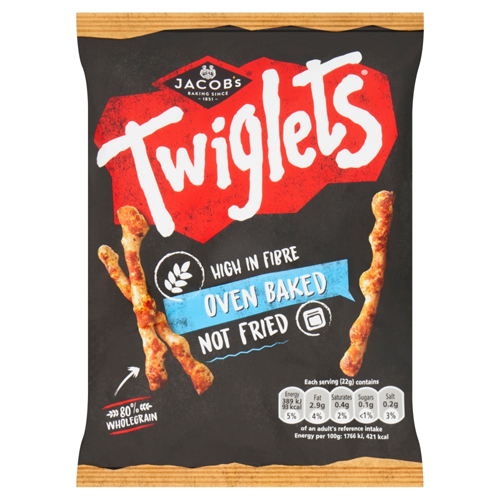 JACOB'S TWIGLETS BAKED GRAB BAG SNACKS 45G