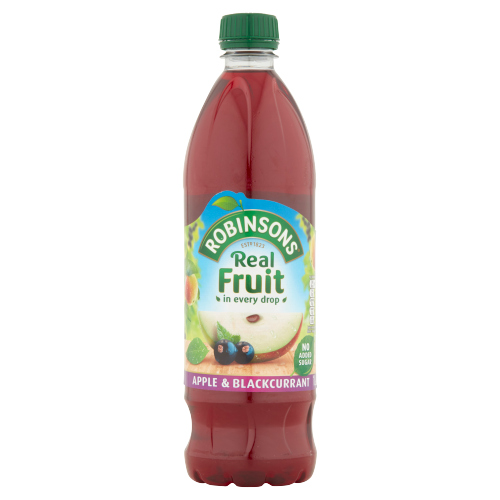 ROBINSONS APPLE & BLACKCURRANT SQUASH NAS PET 1L