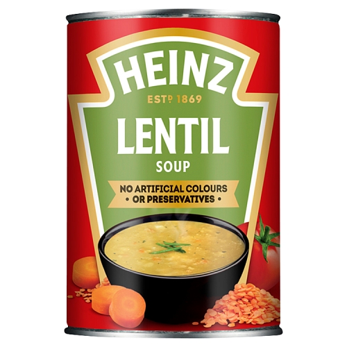 HEINZ LENTIL SOUP 12X 400G