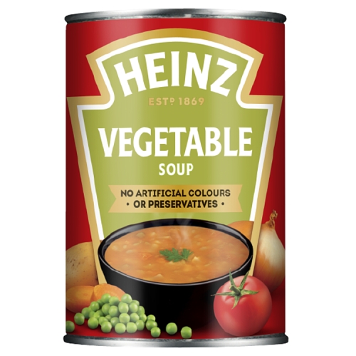 HEINZ VEGETABLE SOUP 12X 400G