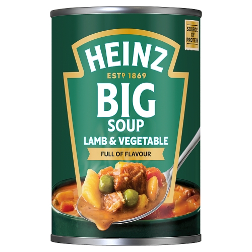HEINZ BIG SOUP LAMB & VEGETABLE 400G