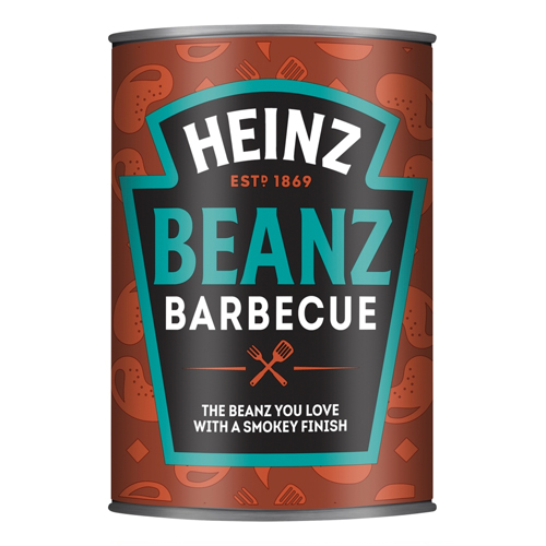 HEINZ BAKED BEANZ BARBECUE 390G